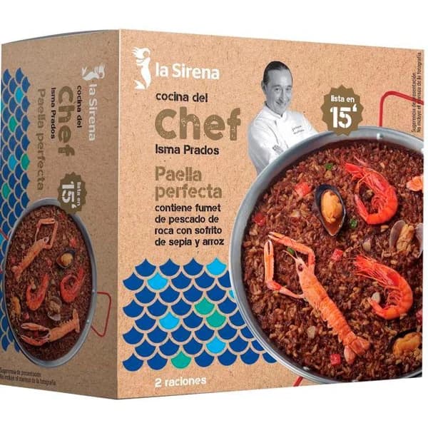 Paella perfecta LA SIRENA, caja 535 g - 1 ud - Imagen del producto en Findit
