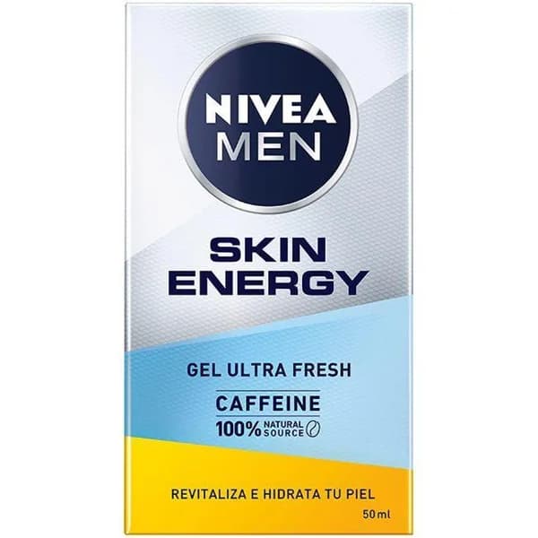 Gel hidratante Skin Energy NIVEA For Men, dosificador 50 ml - 1 ud - Imagen del producto en Findit