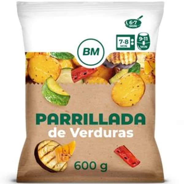Parrillada de verduras 600 g - 0.6 kg - Imagen del producto en Findit