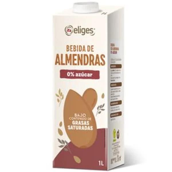 Bebida de almendras sin azúcar 1 l - 1 l - Imagen del producto en Findit