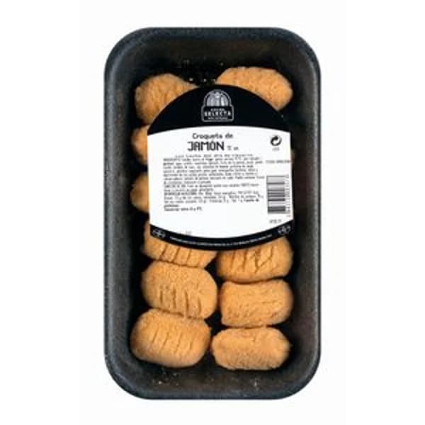 Croquetas de jamón bandeja 300 g - 0.3 kg - Imagen del producto en Findit