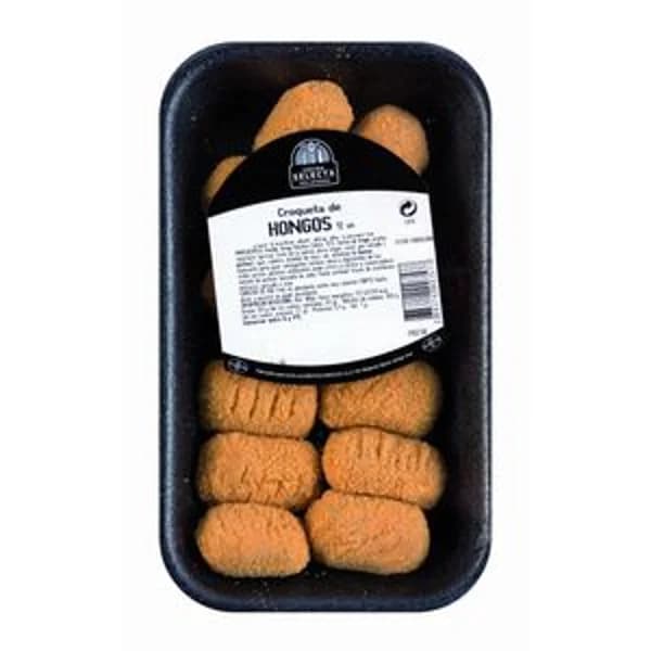 Croquetas de hongos bandeja 300 g - 0.3 kg - Imagen del producto en Findit