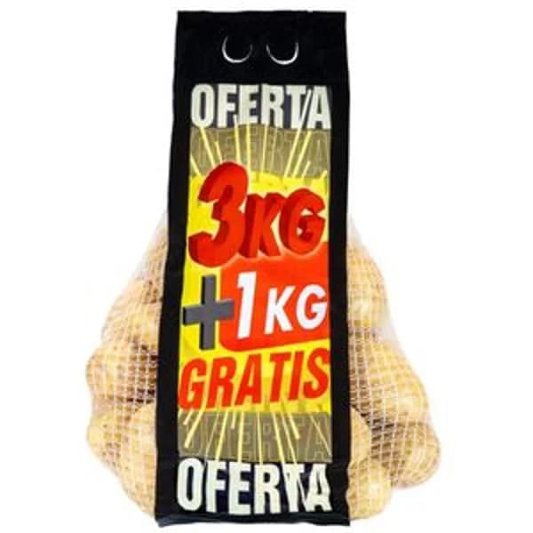 Patata bolsa 3+1 kg - 3.06 ud - Imagen del producto en Findit