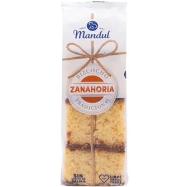 Bizcocho de zanahoria 300 g - 0.25 kg - Imagen del producto en Findit