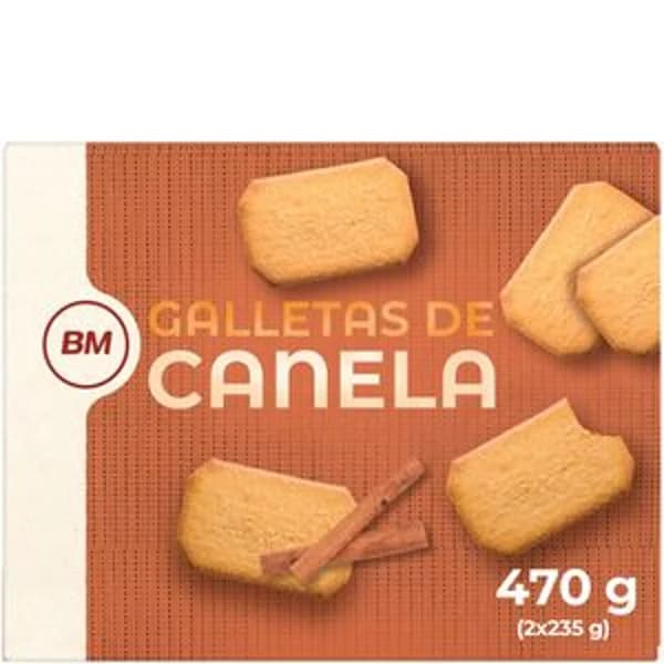 Galleta de canela 470 g - 0.47 kg - Imagen del producto en Findit