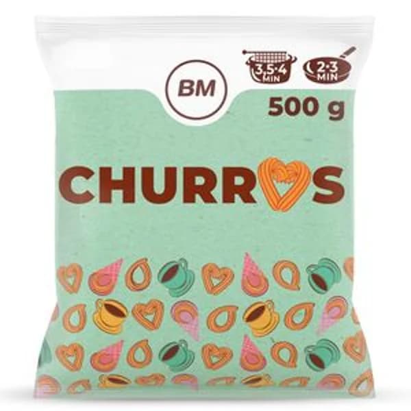 Churros congelazos lazo 500 g - 0.5 kg - Imagen del producto en Findit
