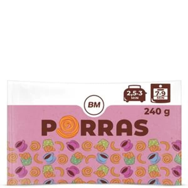 Porras prefritas congeladas 240 g - 0.24 kg - Imagen del producto en Findit