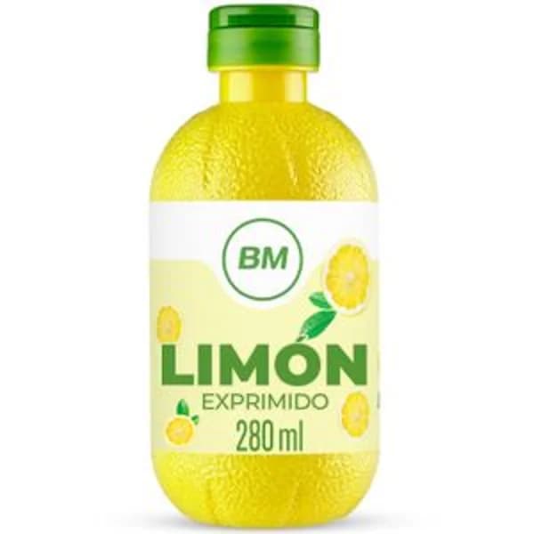 Limón exprimido 280 ml - 0.28 l - Imagen del producto en Findit
