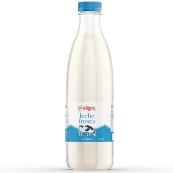 Leche fresca entera botella 1 l - 6 l - Imagen del producto en Findit