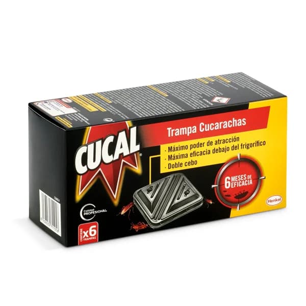 Insecticida trampa cucarachas Cucal caja 8 unidades - 5.99 ud - Imagen del producto en Findit