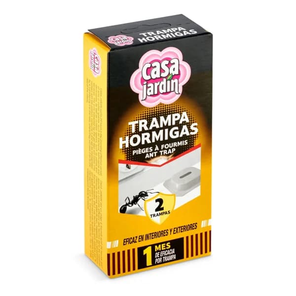Trampa para hormigas Casa Jardín caja 2 unidades - 2 ud - Imagen del producto en Findit