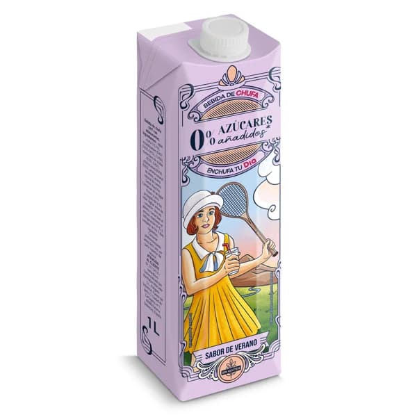 Bebida de chufa sin azúcares añadidos Dia brik 1 l - 1 ud - Imagen del producto en Findit