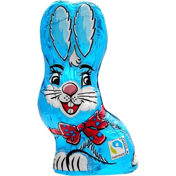 Conejo Chocolate Fucsia/Azul Figura - 1 ud - Imagen del producto en Findit