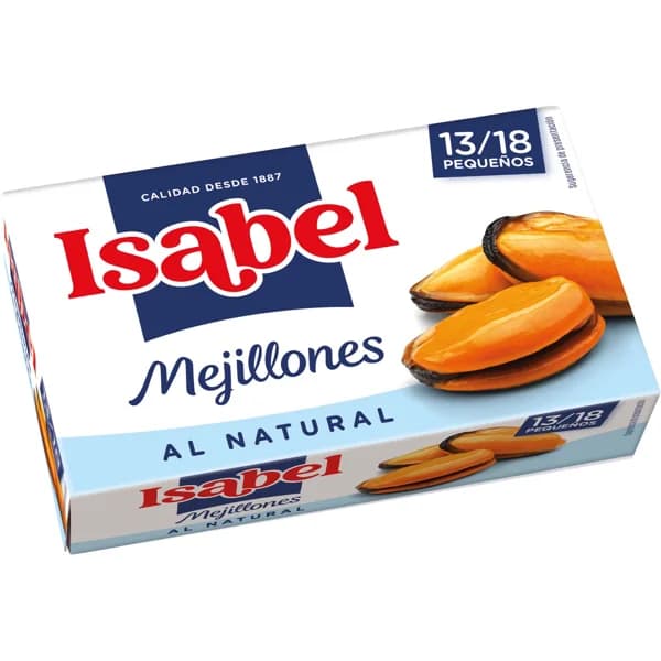 Mejillón al Natural 13-18 115G - 0.12 kg - Imagen del producto en Findit