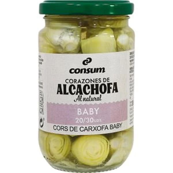 Corazones Alcachofa 20/30 Unidaes - 0.18 kg - Imagen del producto en Findit