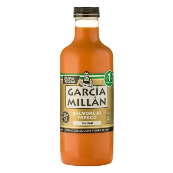 Salmorejo fresco sin pan García Millán sin gluten 1 l. - 1 l - Imagen del producto en Findit
