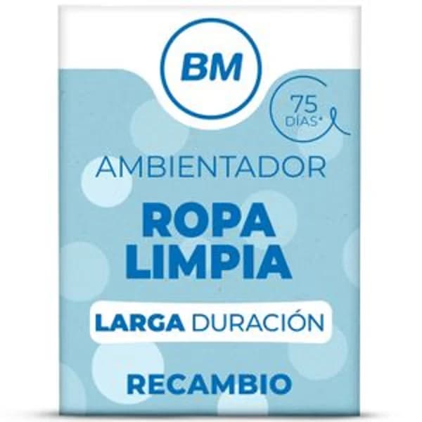Ambientador eléctrico ropa limpia recambio 25 ml - 1 ud - Imagen del producto en Findit