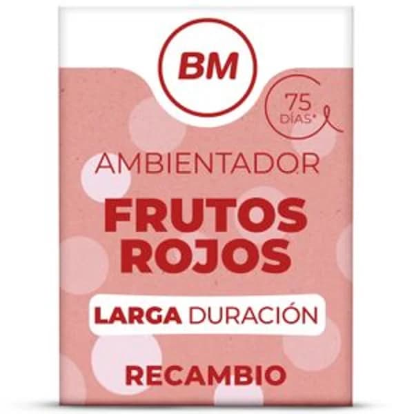 Ambientador eléctrico frutos rojos recambio 25 ml - 1 ud - Imagen del producto en Findit