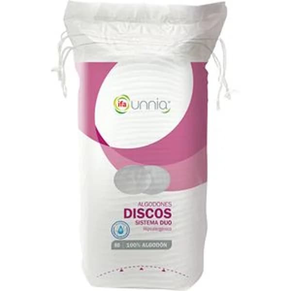 Discos desmaquillantes ovalados 80 unidades - 60 ud - Imagen del producto en Findit