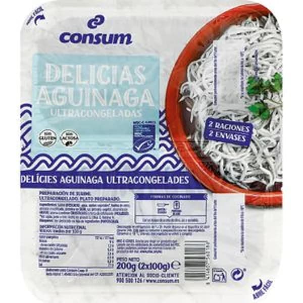 Delicias Aguinaga S/Gluten Pack de 2 und - 0.18 kg - Imagen del producto en Findit