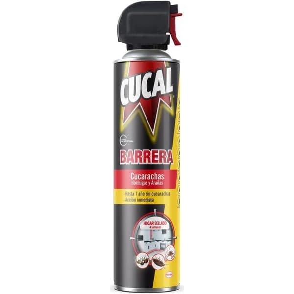 Insecticida cucaracha barrera exterior CUCAL, spray 400 ml - 0.4 l - Imagen del producto en Findit
