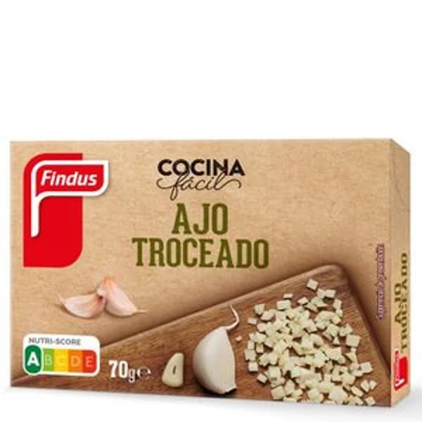 Ajo troceado 70 g - 0.08 kg - Imagen del producto en Findit