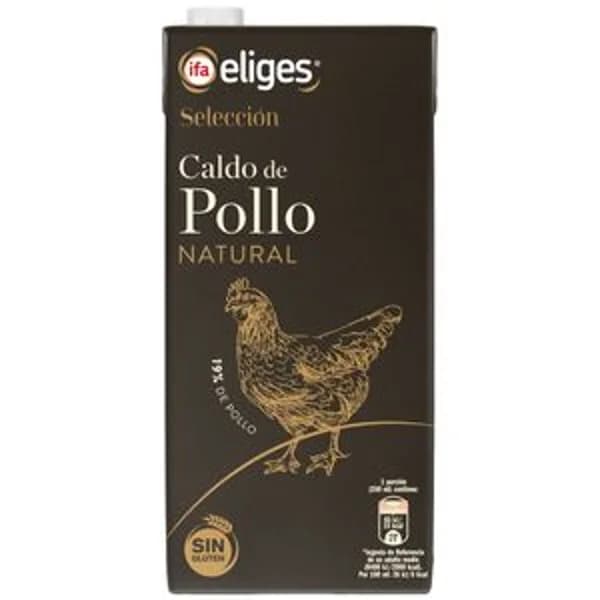 Caldo de pollo premium brik 1 l - 1 l - Imagen del producto en Findit