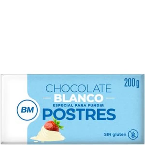 Chocolate blanco para postres 200 g - 0.2 kg - Imagen del producto en Findit