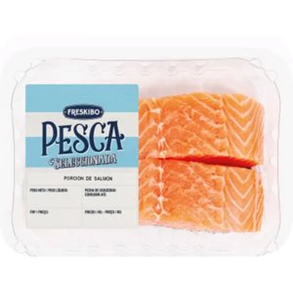 Porciones Salmón Bandeja - 0.3 kg - Imagen del producto en Findit