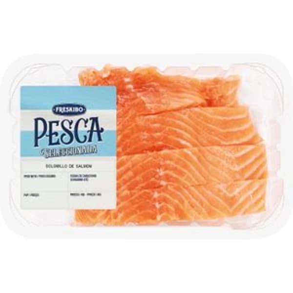 Porcion Salmón Bandeja - 0.5 kg - Imagen del producto en Findit
