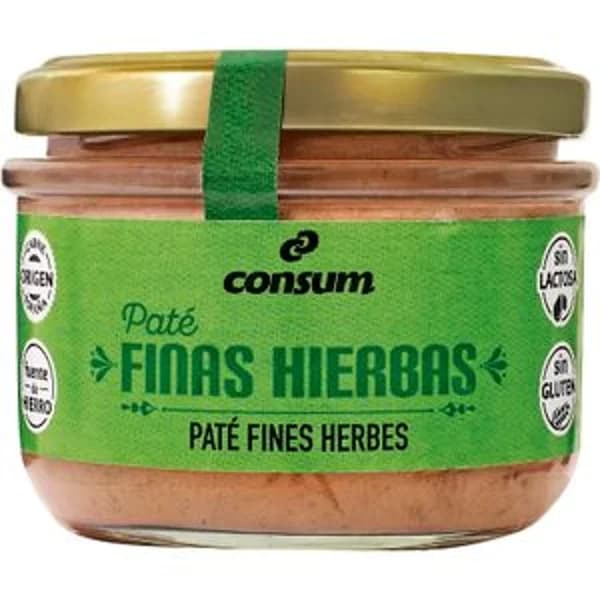 Paté Finas Hierbas - 0.12 kg - Imagen del producto en Findit