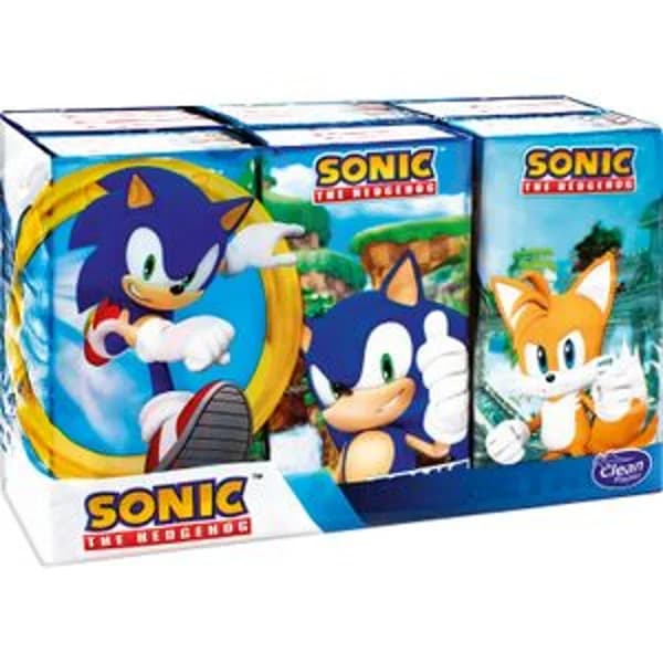 Pañuelos Bolsillo Sonic - 6 ud - Imagen del producto en Findit