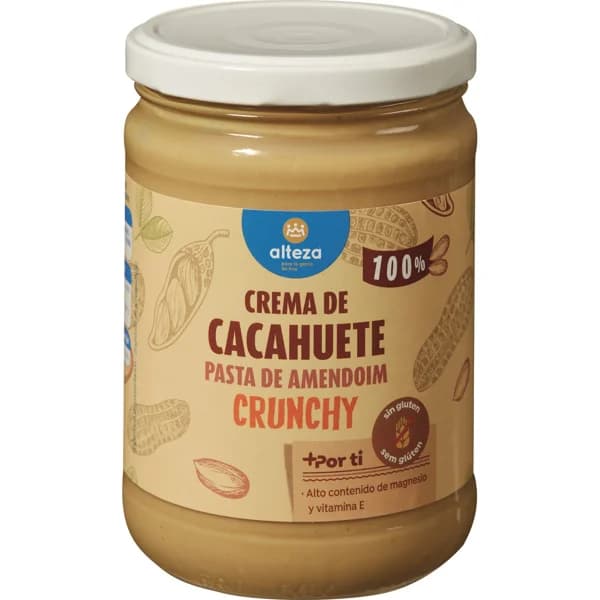 Crema Cacahuete Crunchy - 0.5 kg - Imagen del producto en Findit