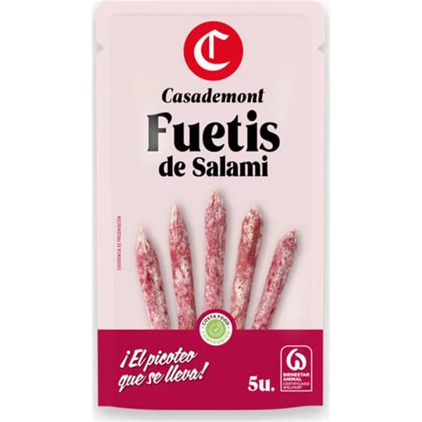 Fuetis Salami 5U - 0.05 kg - Imagen del producto en Findit