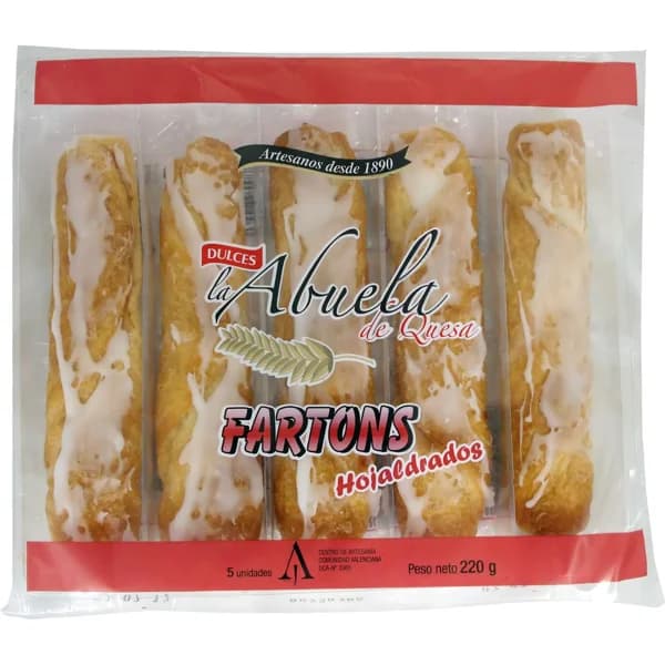 Fartón Casero Hojaldrado - 0.22 kg - Imagen del producto en Findit