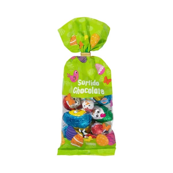 Surtido de chocolate con leche Pascua Hacendado - 0.2 kg - Imagen del producto en Findit