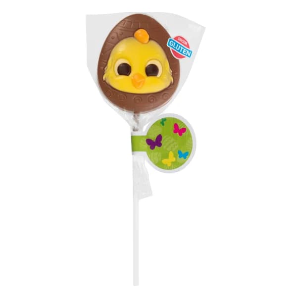 Piruleta de chocolate con leche Pascua Hacendado - 0.04 kg - Imagen del producto en Findit