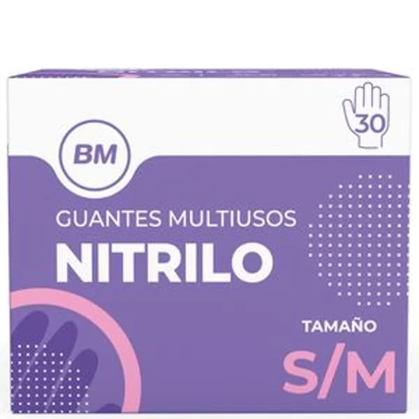 Guantes desechables de nitrilo talla S/M 30 uds - 1 ud - Imagen del producto en Findit