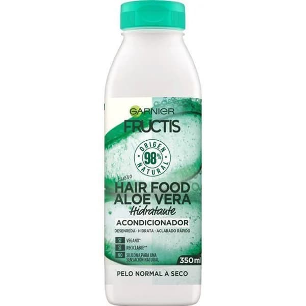 Acondicionador hidratante Hair food aloe FRUCTIS, bote 350 ml - 0.35 l - Imagen del producto en Findit