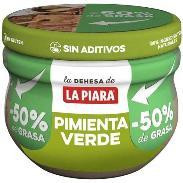 Paté de pimienta verde de Madagascar LA PIARA, tarro 100 g - 1 ud - Imagen del producto en Findit