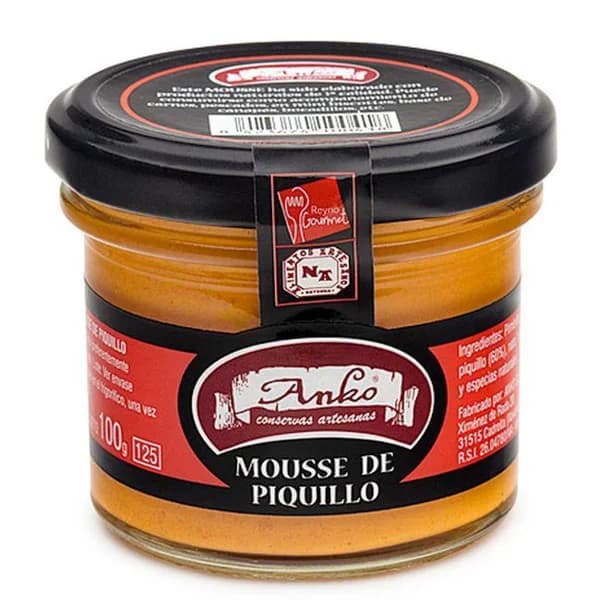 Mousse de pimiento piquillo ANKO, frasco 100 g - 1 ud - Imagen del producto en Findit