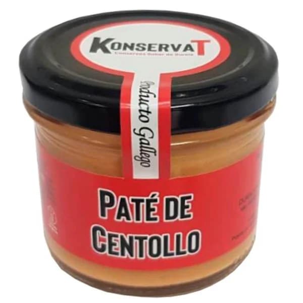 Paté de centrollo artesano KONSERVAT, frasco 110 g - 1 ud - Imagen del producto en Findit