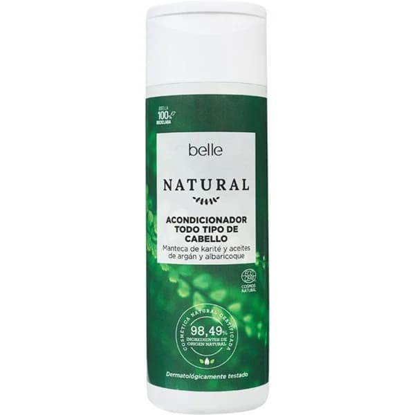 Acondicionador capilar BELLE NATURAL, bote 200 ml - 1 ud - Imagen del producto en Findit