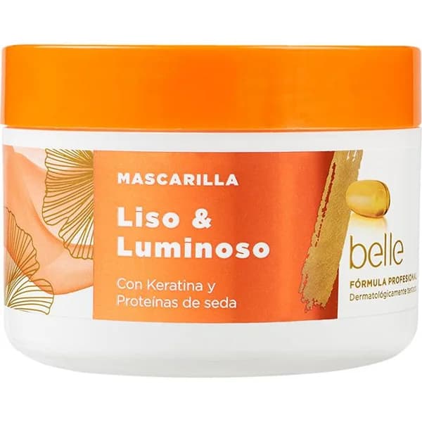 Mascarilla pelo liso BELLE, tarro 300 ml - 1 ud - Imagen del producto en Findit
