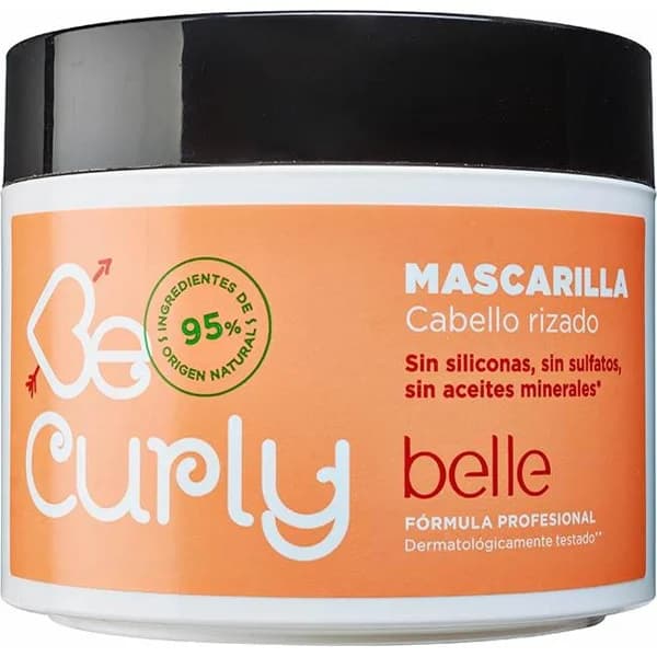 Mascarilla curly pelo rizado BELLE, tarro 250 ml - 1 ud - Imagen del producto en Findit