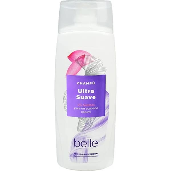 Champú sin sulfatos BELLE, bote 400 ml - 1 ud - Imagen del producto en Findit