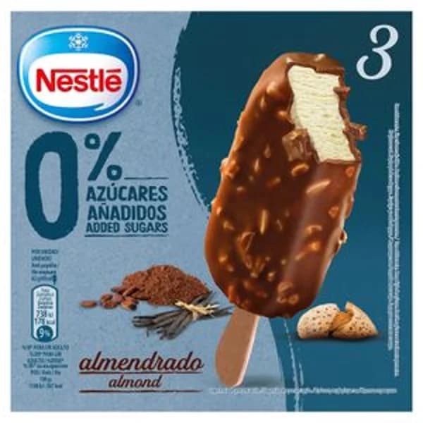 Bombón Almendrado sin Azúcar 3 Unidades - 0.27 l - Imagen del producto en Findit