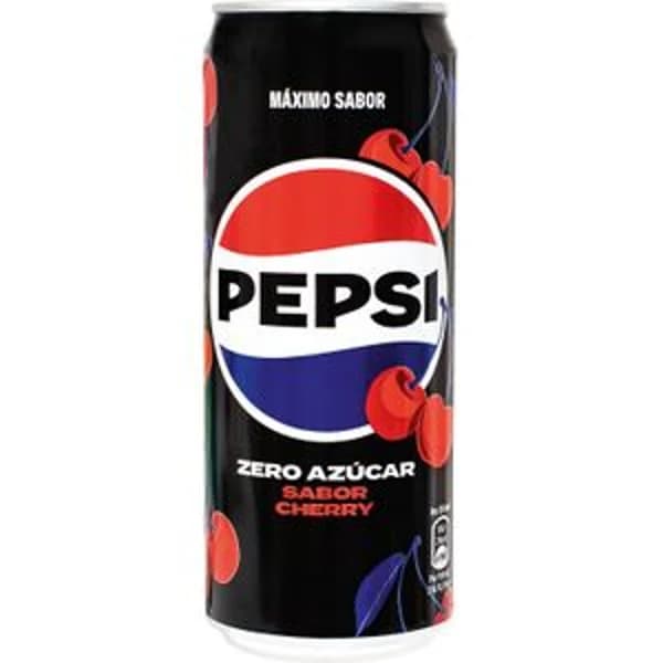 Refresco Cola Zero Cherry Lata - 0.21 l - Imagen del producto en Findit