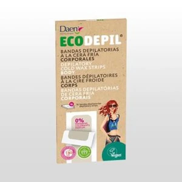 Cera de depilación corporal ecológica 16 unidades - 16.11 ud - Imagen del producto en Findit