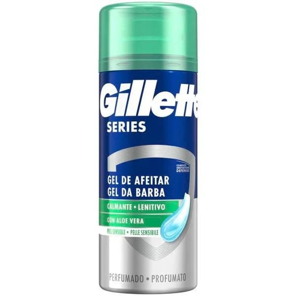 Gel de afeitar piel sensible GILLETTE SERIES, spray 75 ml - 1 ud - Imagen del producto en Findit